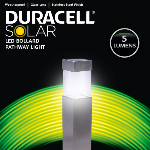 듀라셀 태양광 LED정원등 사각타입 ( 낱개 판매 )